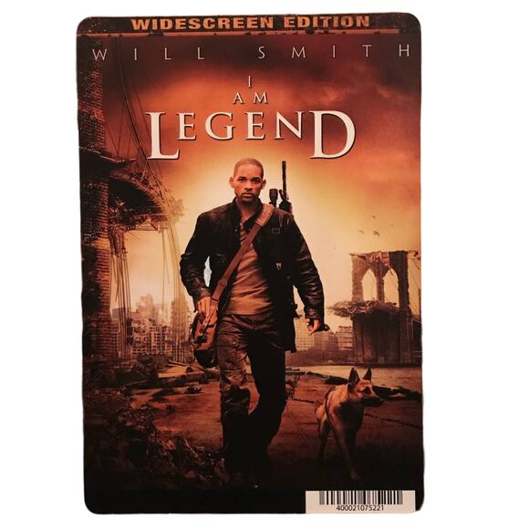 Mini Movie Poster - I Am Legend - Art Home Office Dorm Wall Decor Fits A5 Frame - Picture 1 of 6